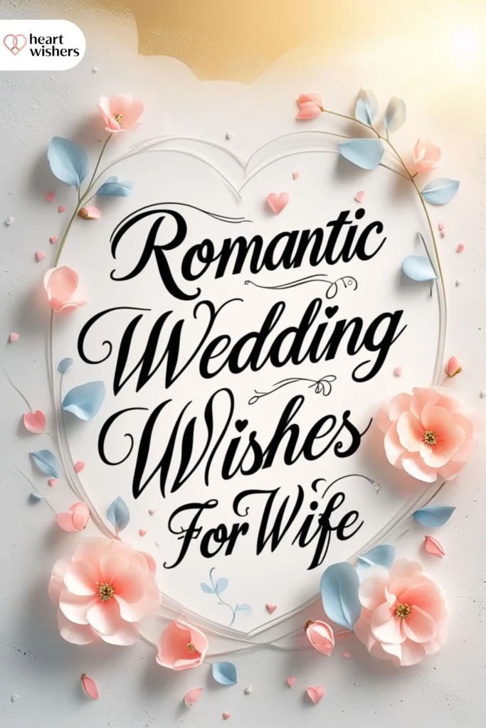 Romantic Wedding Wishes for Wife