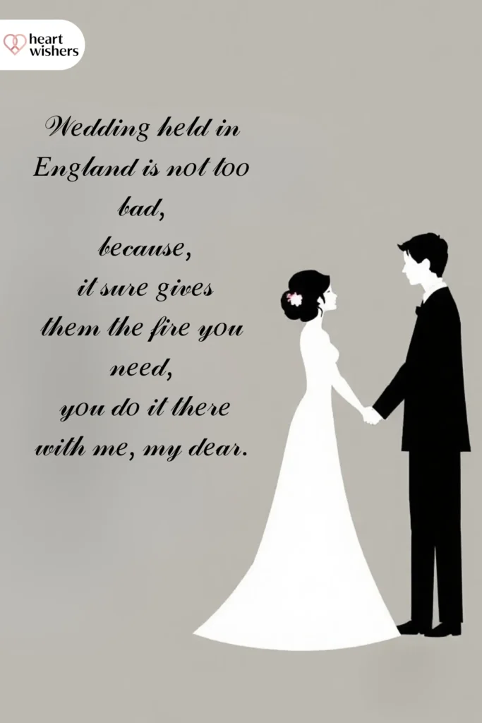 Funny Wedding Wishes for Wife