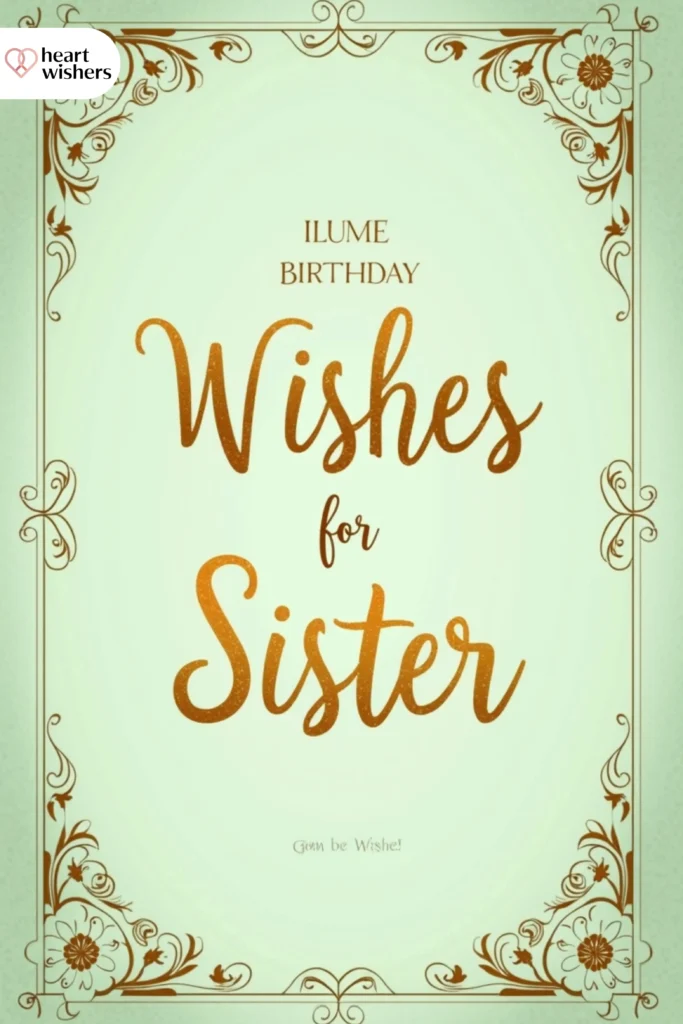 Islamic Birthday Dua Wishes for Sister