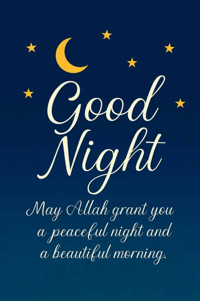 Islamic Good Night Wishes