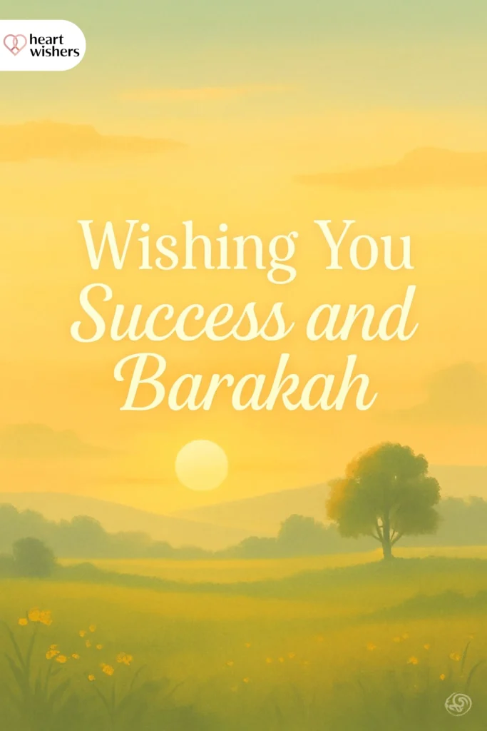 Success and Barakah Wishes