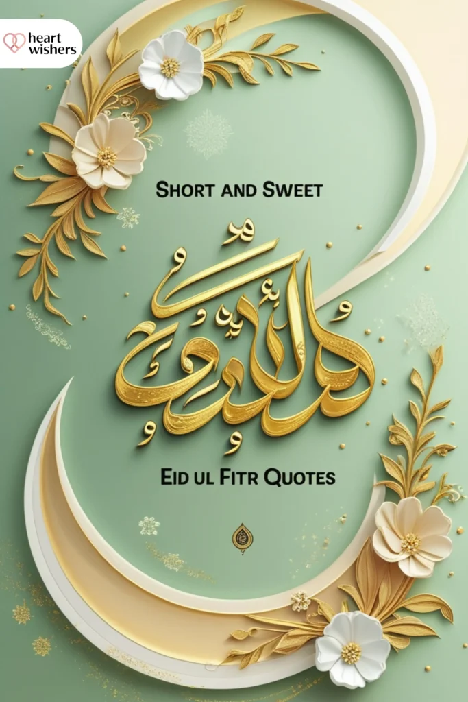 Short and Sweet Eid Ul Fitr Quotes