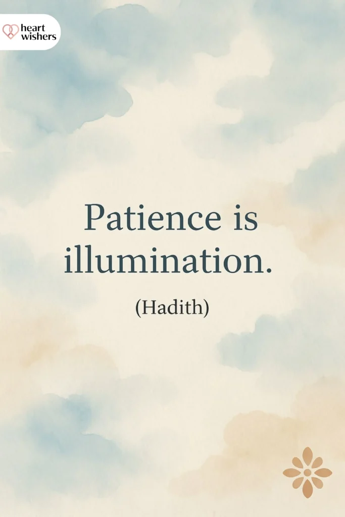 Short Patience Wishes