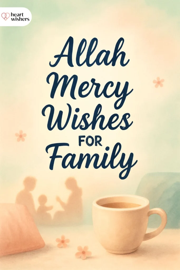 Allah Mercy Wishes for Family