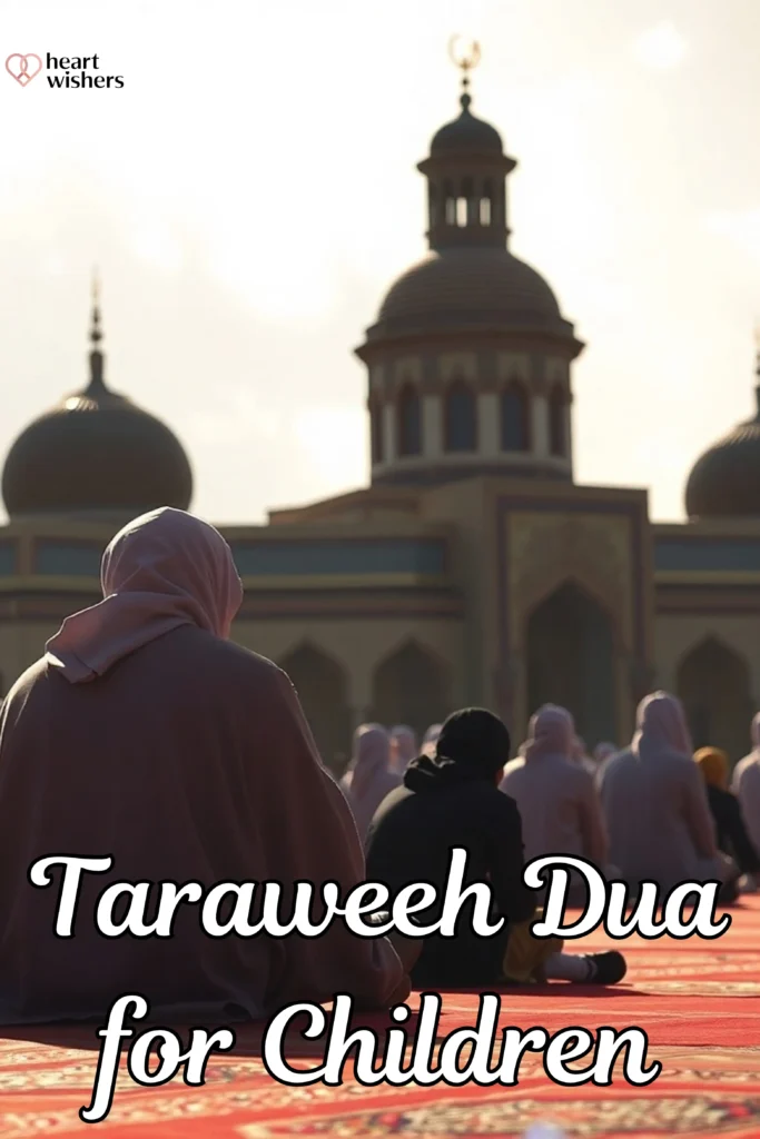 Taraweeh Dua for Children
