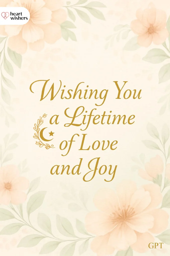 Islamic Wedding Wishes for Friends