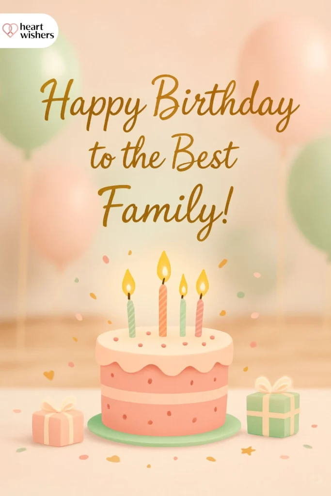 Birthday Wishes for Family