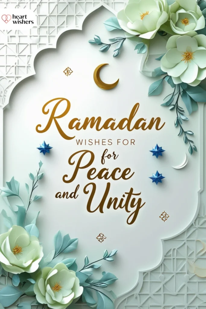 Ramadan Wishes for Peace and Unity