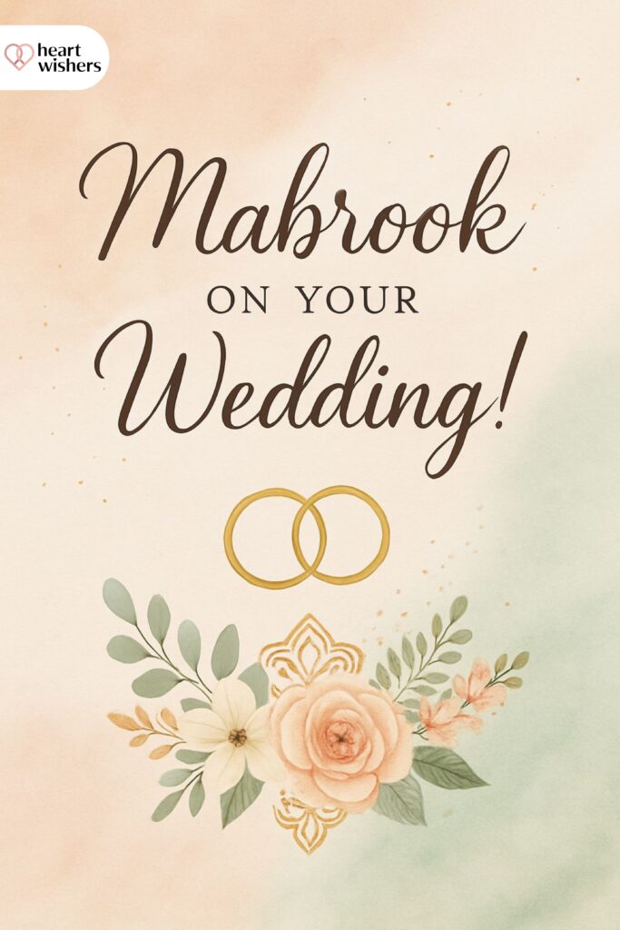 Islamic Wedding Congratulations Messages