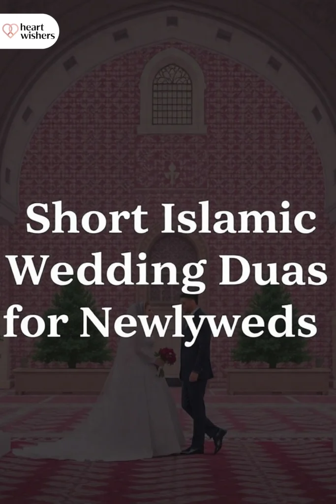 Short Islamic Wedding Duas for Newlyweds