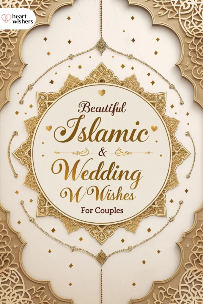 Beautiful Islamic Wedding Wishes for Couples