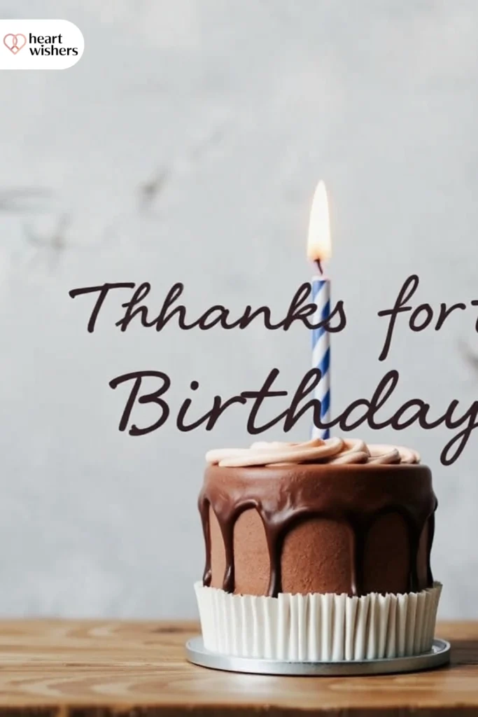 Professional Thanks for the Birthday Wishes