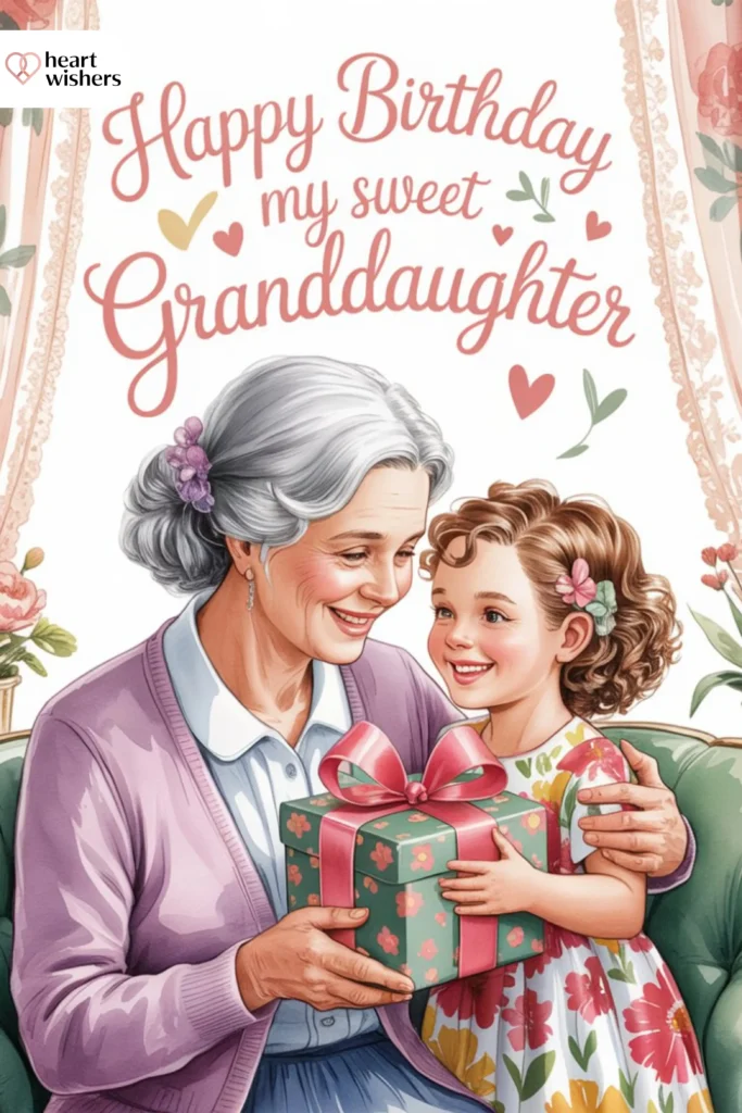 Birthday Wishes from Grandma to Granddaughter