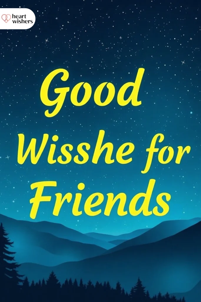 Good Night Wishes for Friends