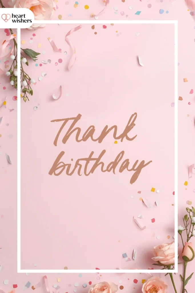 Simple and Sweet Thank You Messages