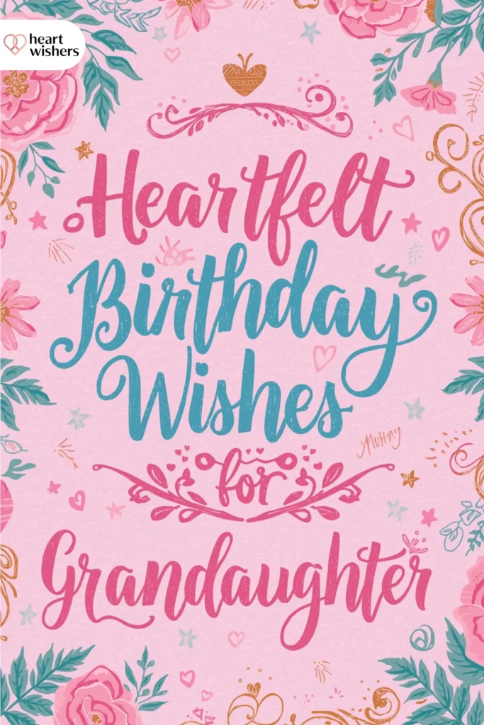 Heartfelt Birthday Wishes for Granddaughter
