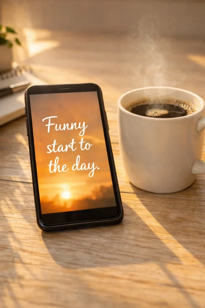 Funny Random Good Morning Texts