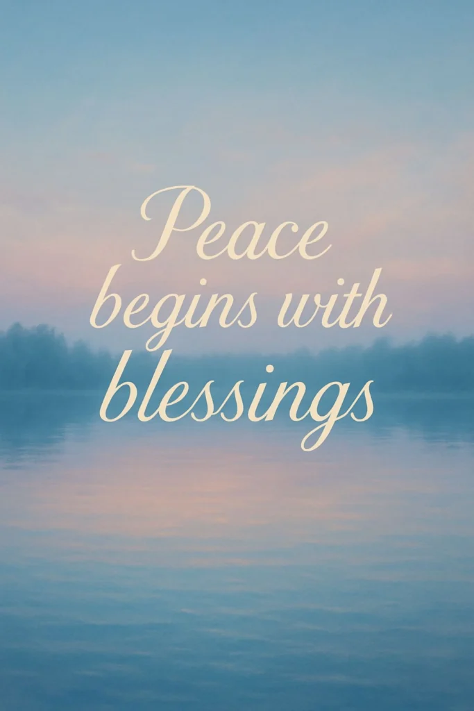 May God Bless You Messages for Peace