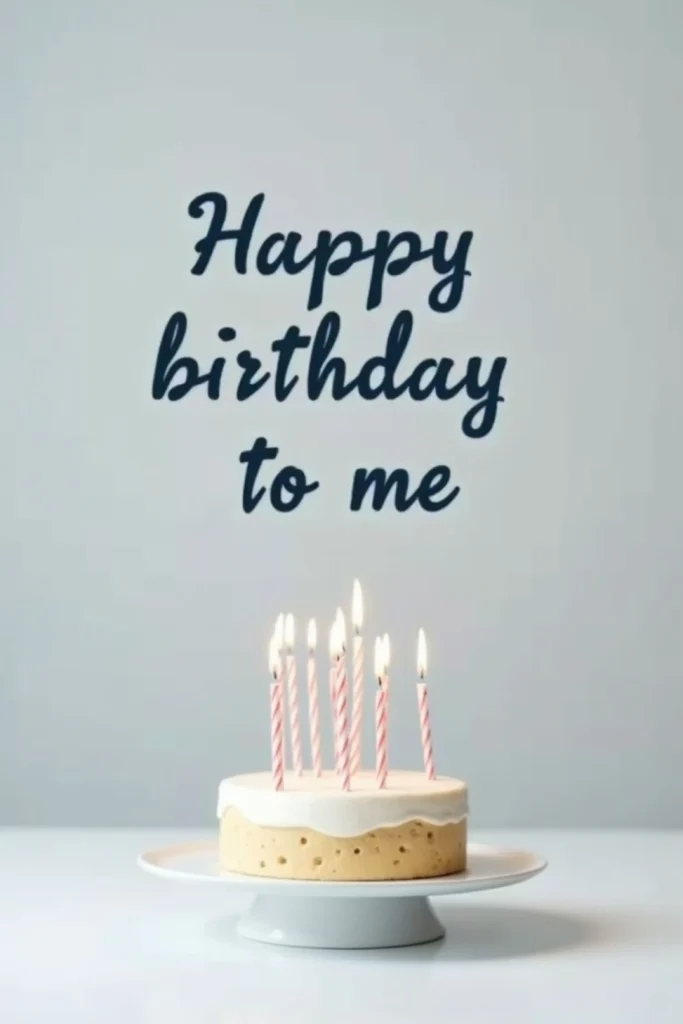 Short Birthday Wishes To Myself