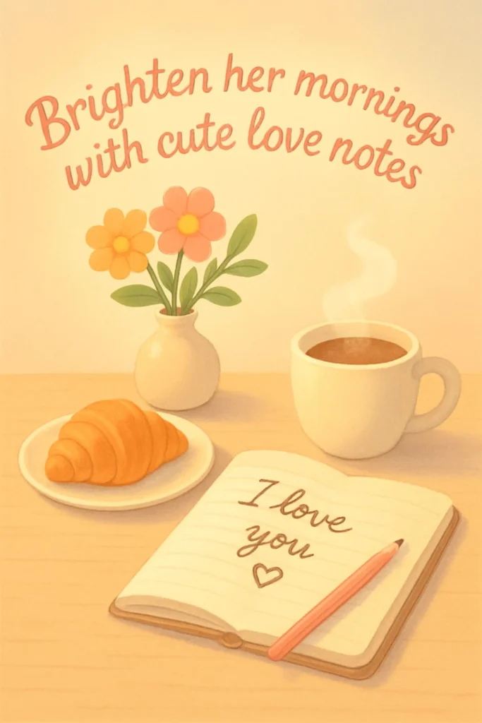 Sweet Morning Paragraphs for Her