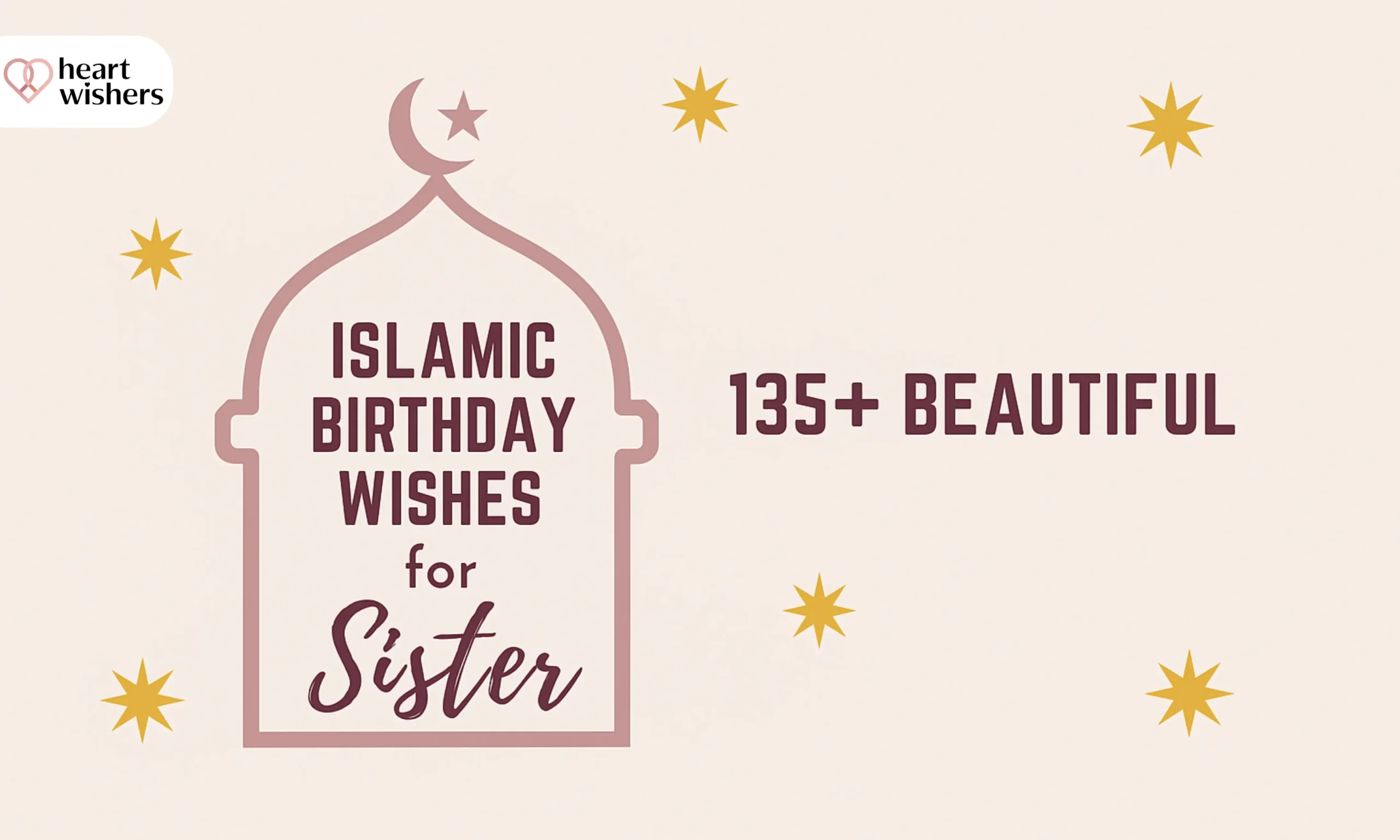 Islamic Birthday Wishes For Sister