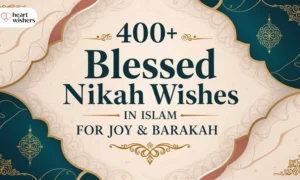 Nikah Wishes in Islam