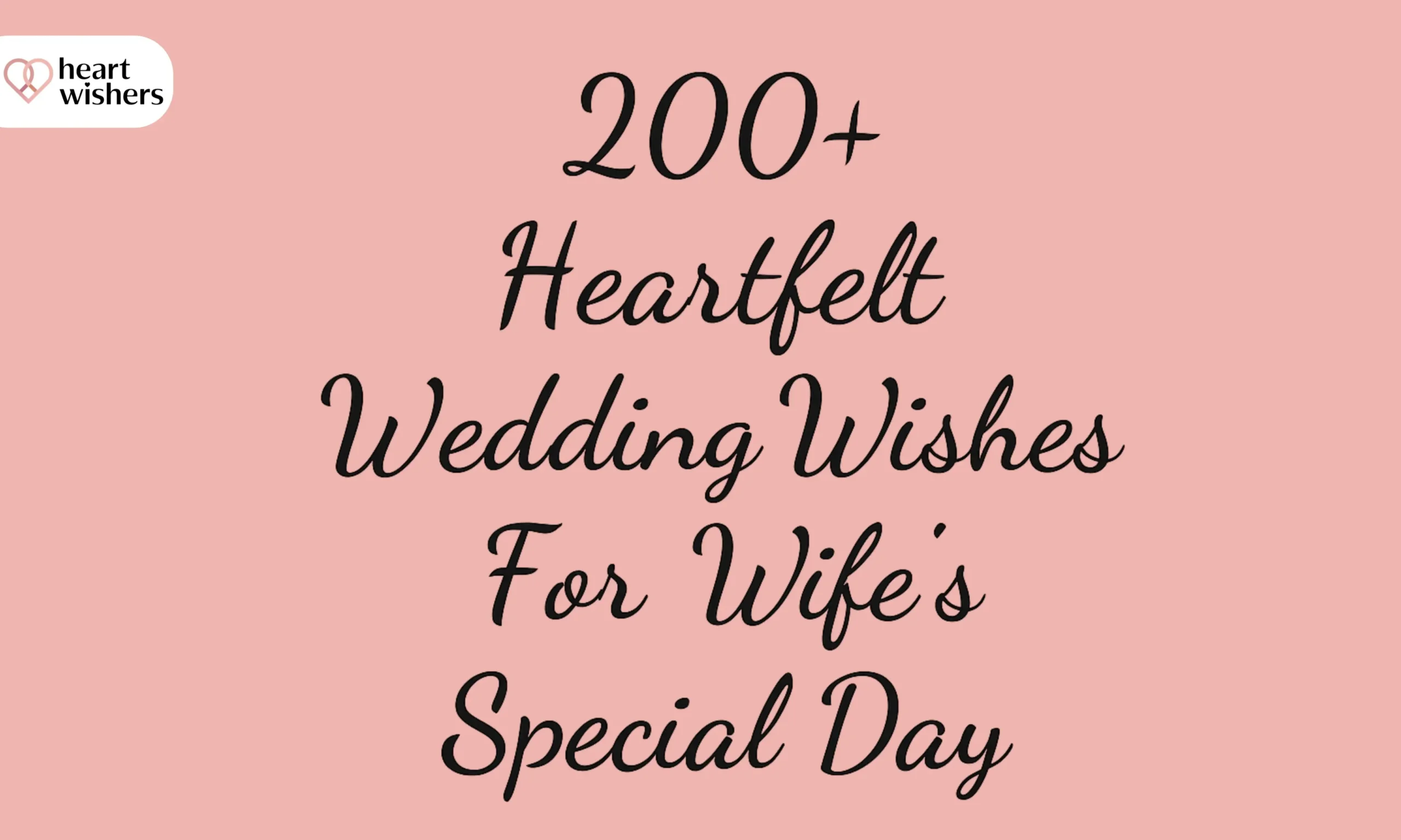 Wedding Wishes For Wife