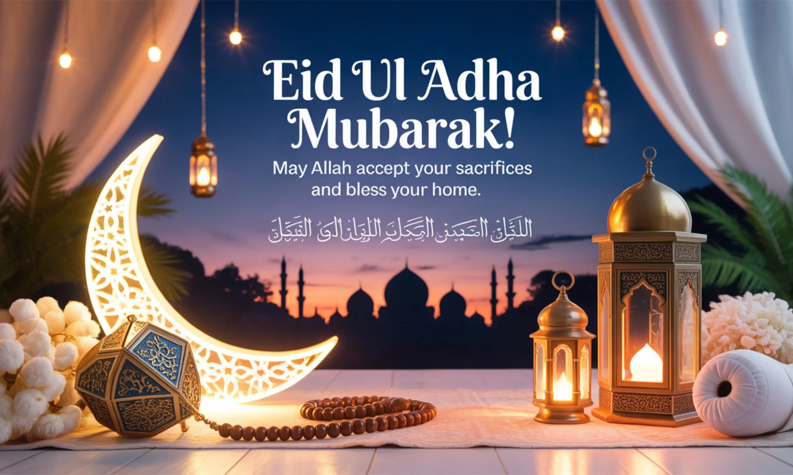 Eid Ul Adha Wishes In English With Islamic Duas