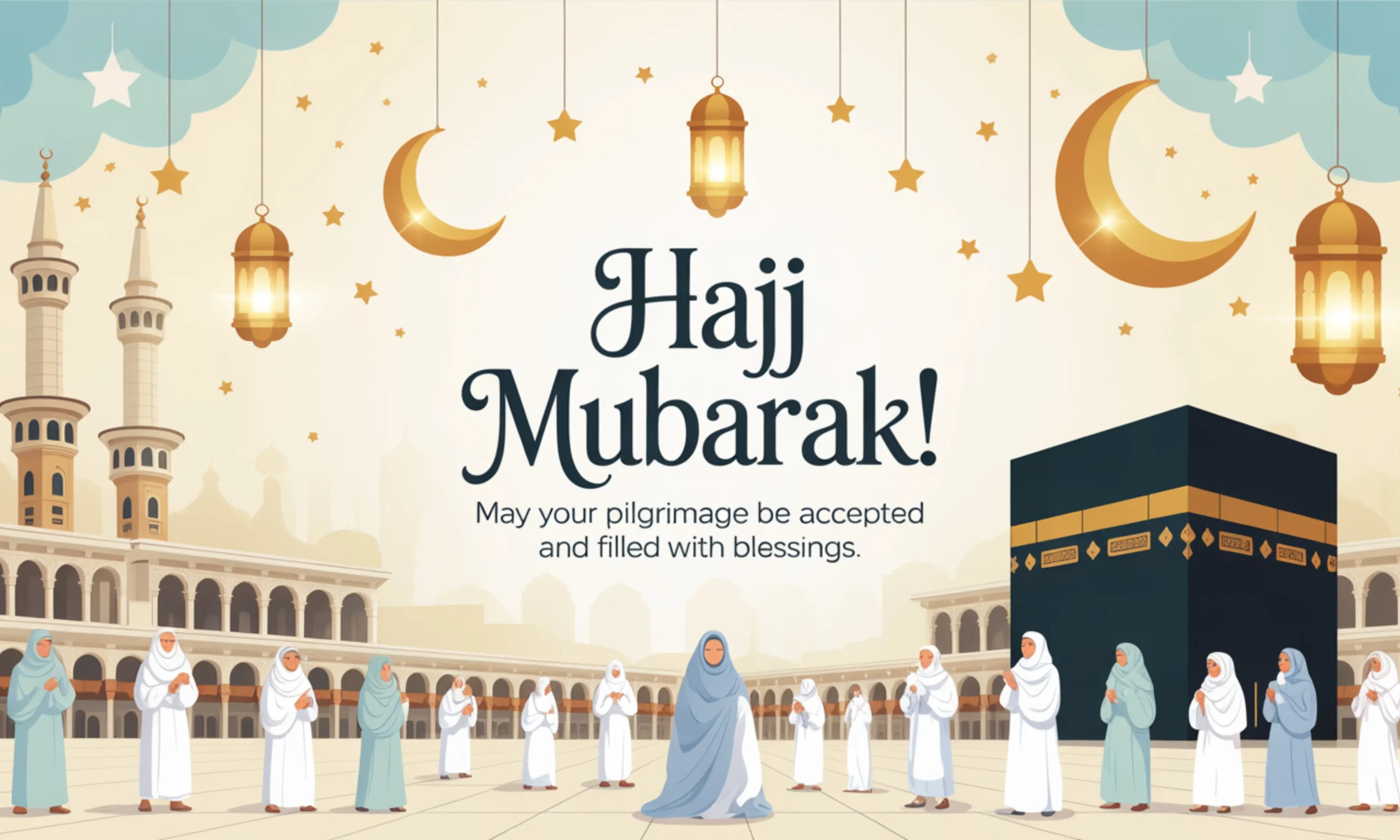 Hajj Mubarak Wishes