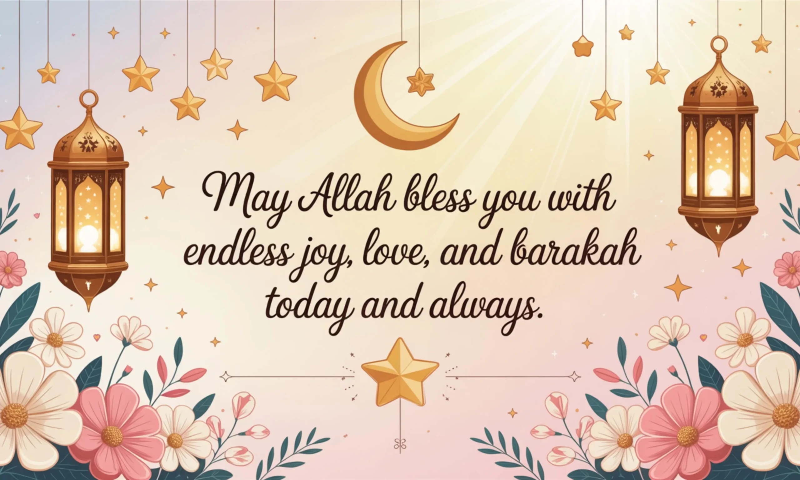 Islamic Birthday Wishes For Sister