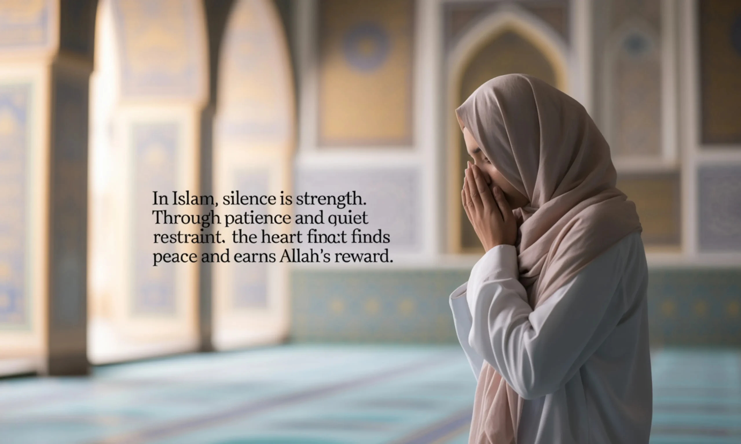459 Best Islamic Quotes For Patience Being Silent