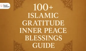 Islamic Gratitude Inner Peace Blessings