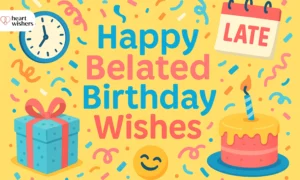 Happy Belated Birthday Wishes