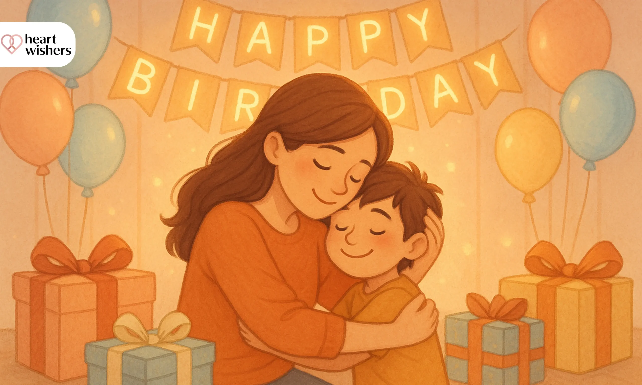 Mother Heartfelt Blessing Birthday Wishes For Son