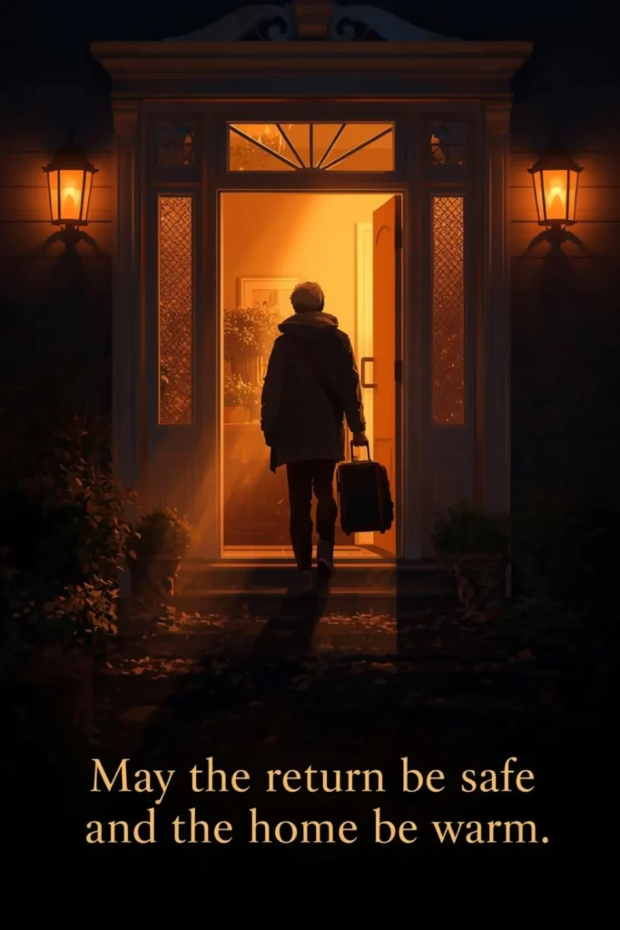 Prayer for Return Journey