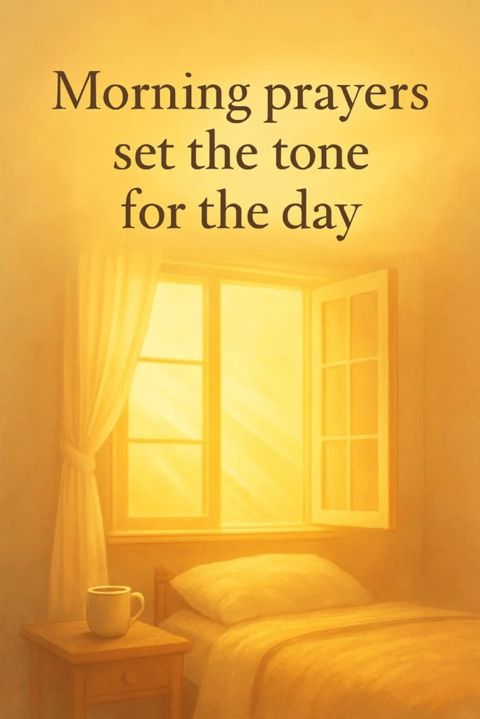 Short Morning Prayer for Someone Special