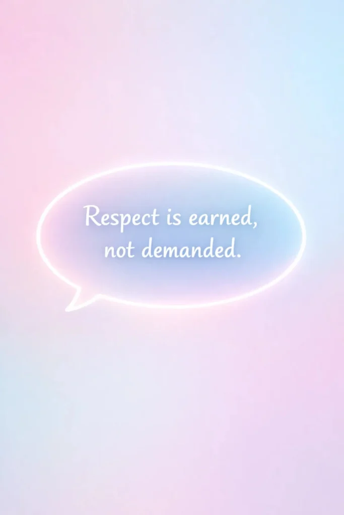 Short Respect Quotes